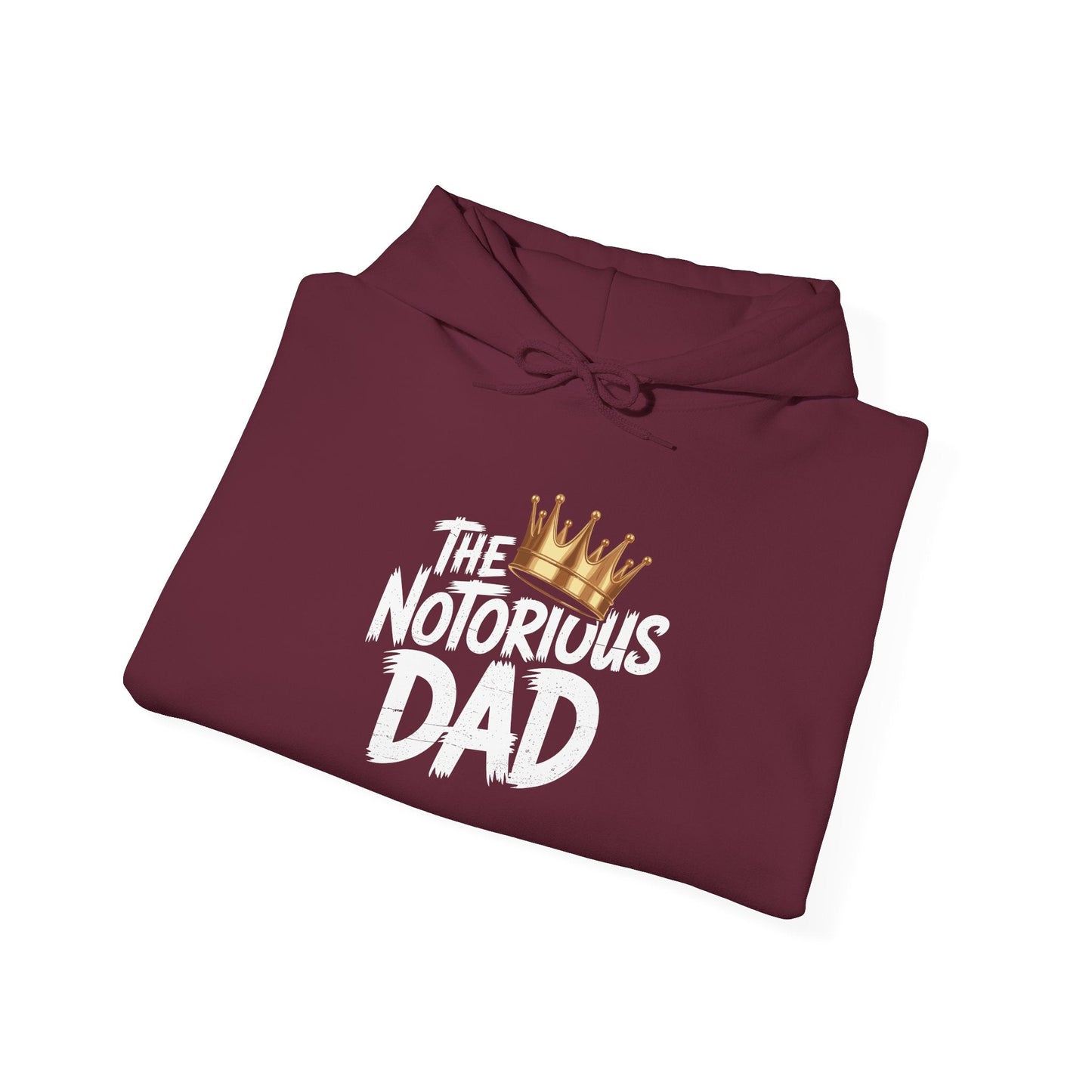 Old School Funny Hip Hop Fathers Day Notorious Dad Hoodie