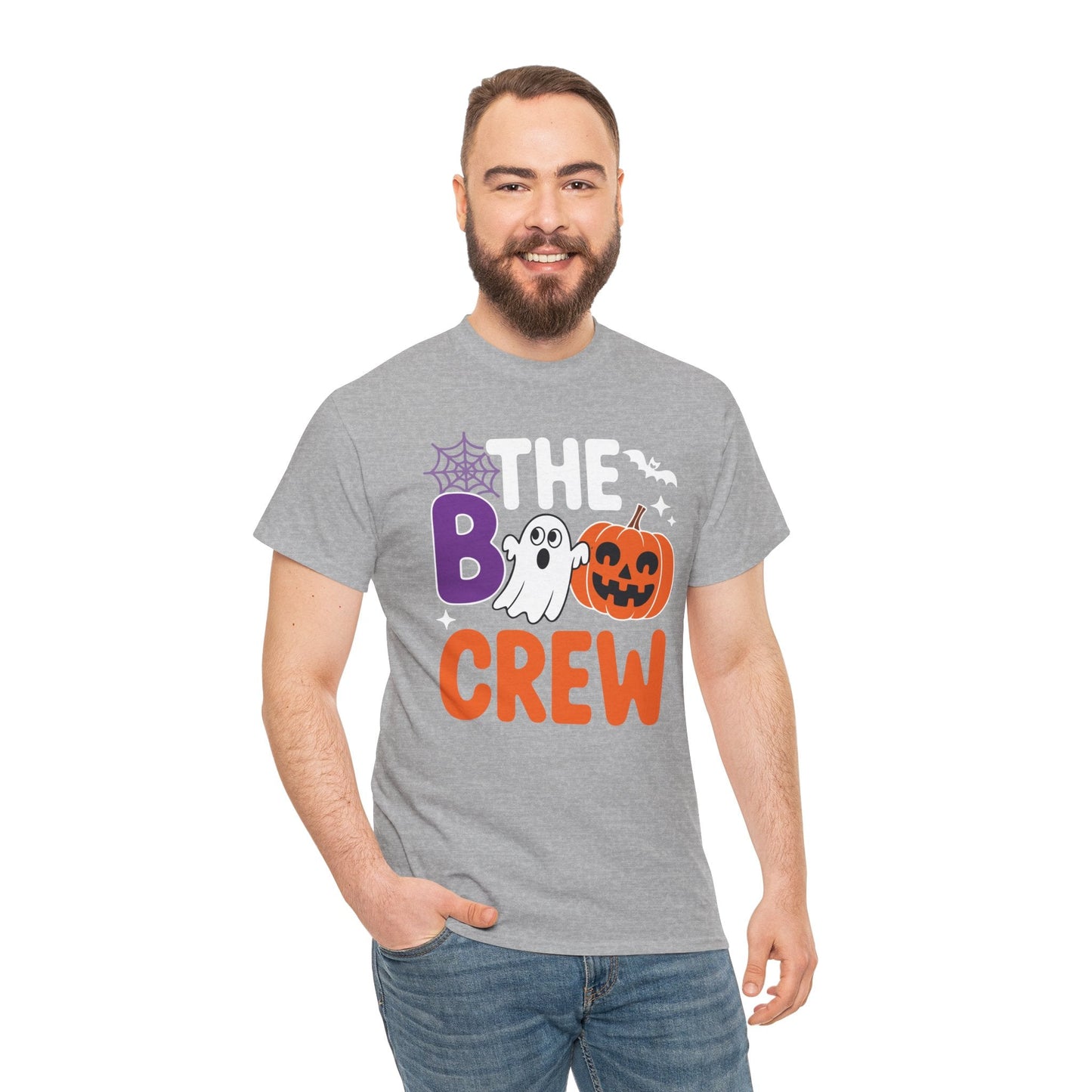 Halloween The Boo Crew Cute Ghost Spooky Family Matching T-Shirt
