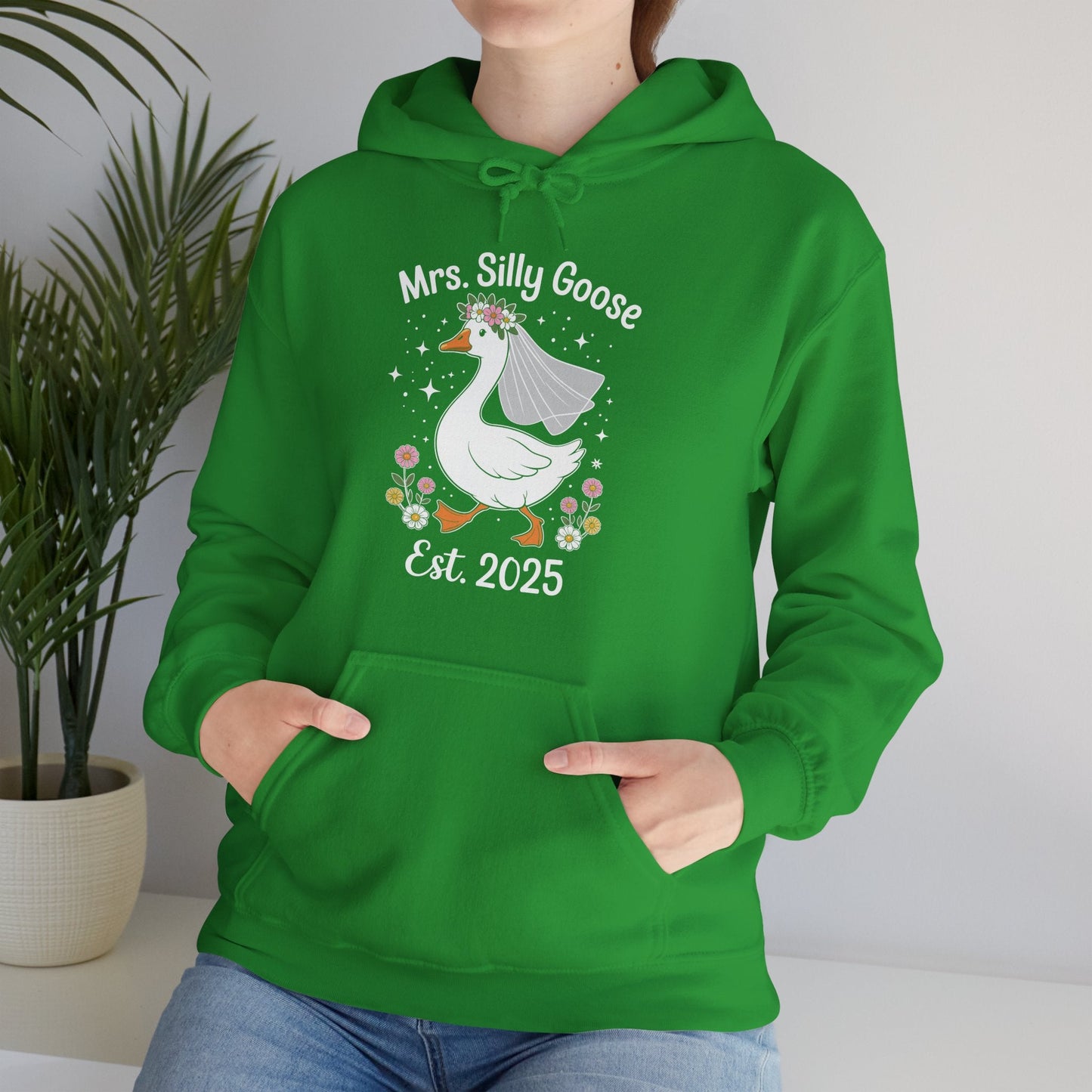 Mrs. Silly Goose Couple Matching Wedding Funny Bride to Be Hoodie