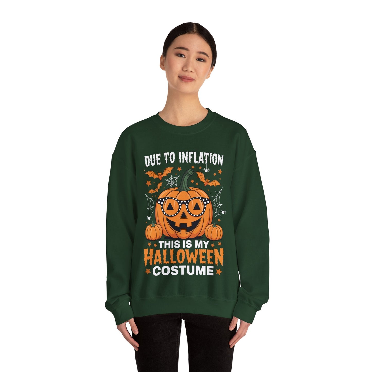 Pumpkin Halloween Costume Men Women Funny Halloween 2025 Sweatshirt