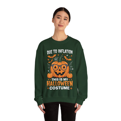 Pumpkin Halloween Costume Men Women Funny Halloween 2025 Sweatshirt