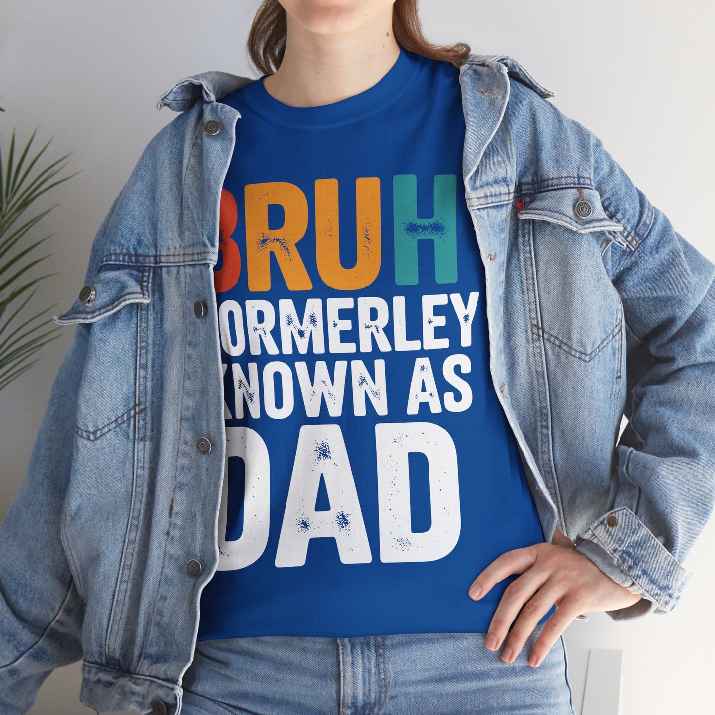 Bruh Formerly Known As Dad Funny Bruh Dad Fathers day T-Shirt