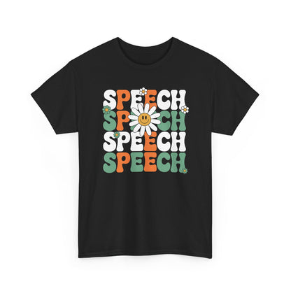 Speech Therapy Retro Speech Language Pathologist Therapist T-Shirt