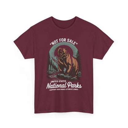 Not For Sale National Parks Support Our Parks & Public Lands T-shirt