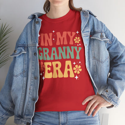 In My Granny Era Funny Sarcastic Groovy Retro Mothers Day T-Shirt