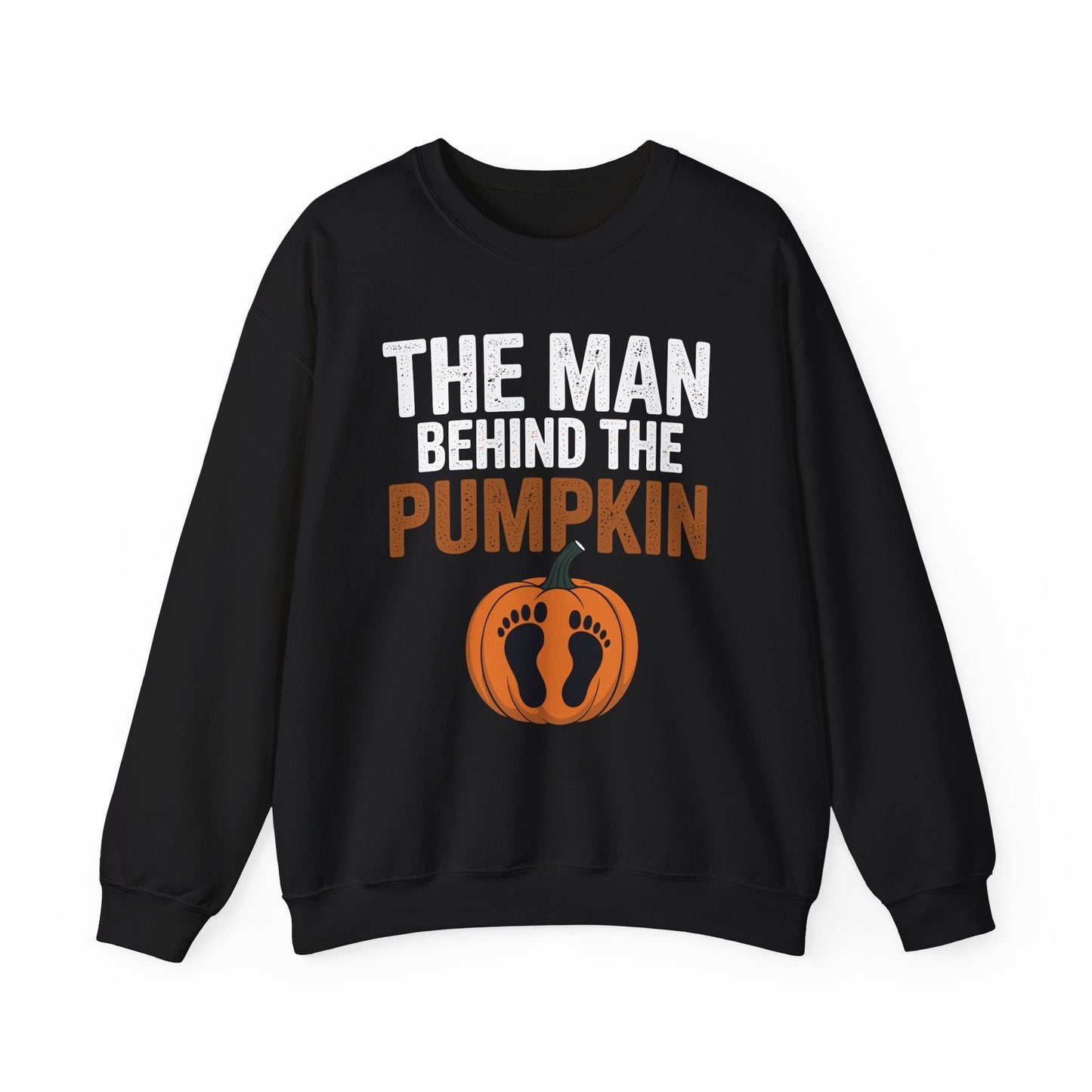 Pregnant Thanksgiving Costume for Dad Expecting Lil Pumpkin Sweatshirt