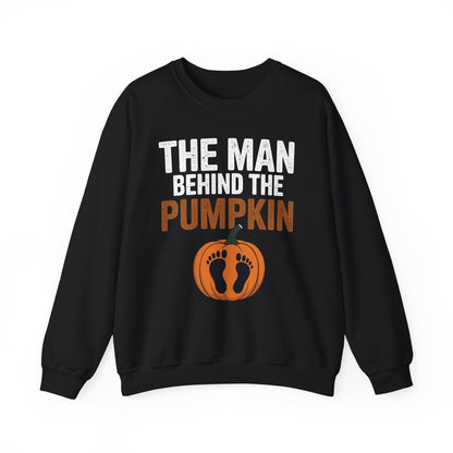 Pregnant Thanksgiving Costume for Dad Expecting Lil Pumpkin Sweatshirt