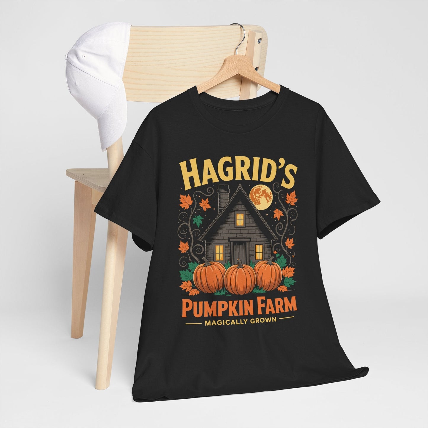 Hagrids Pumpkin Farm Spooky Season Halloween Fun T-Shirt