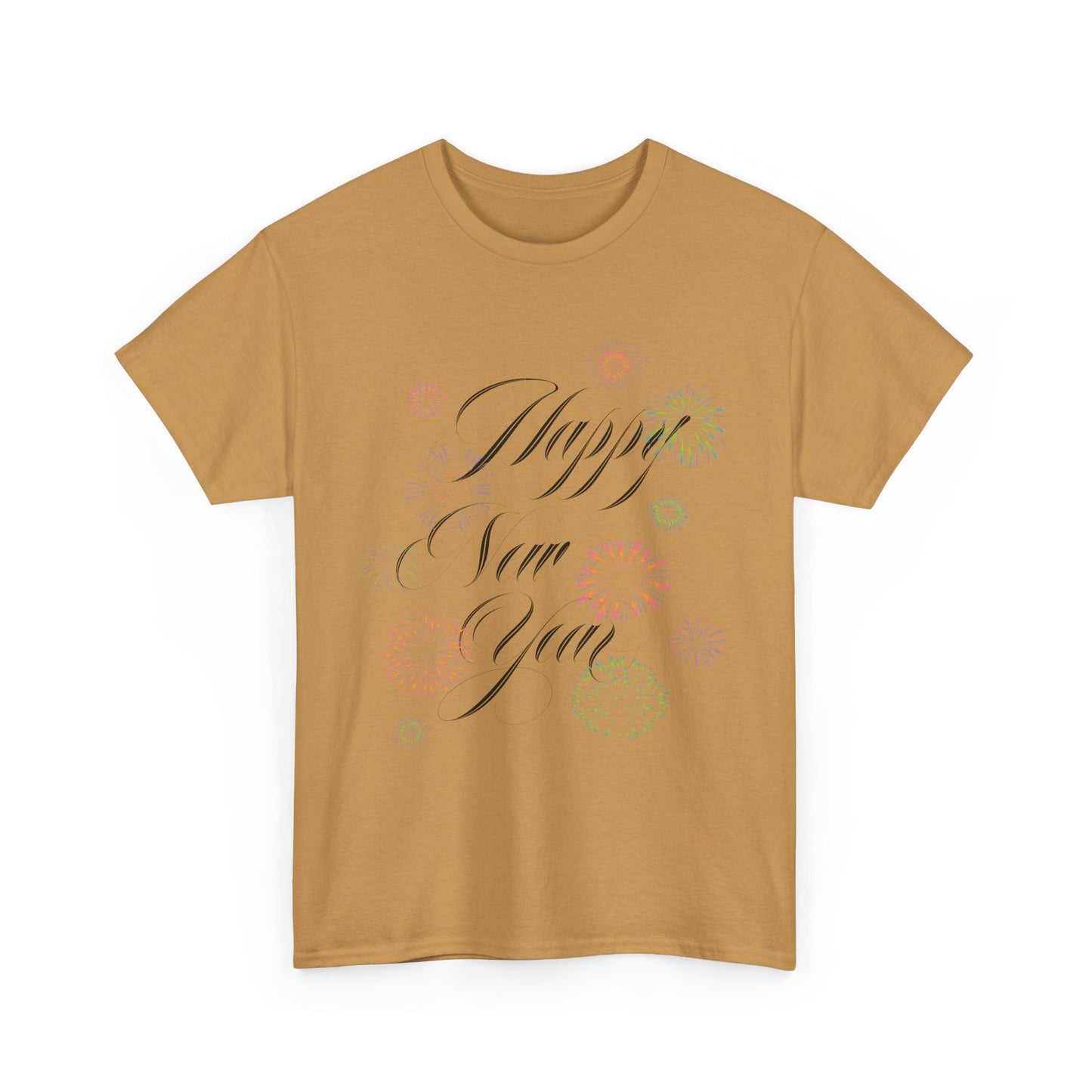 Happy New Year T-Shirt Festive Celebration Tee for Men and Women