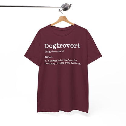 Dogtrovert Definition, Funny Dog Shirts For Men Women