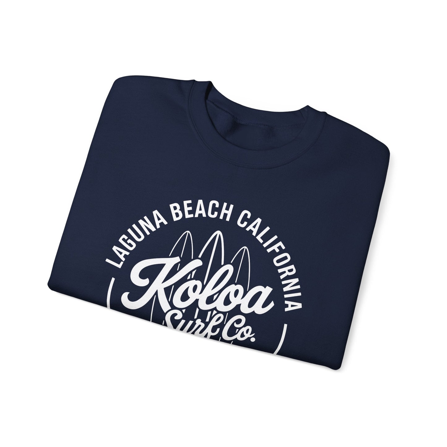 Koloa Surf Laguna Boards Logo Lightweight, Graphic Sweatshirt