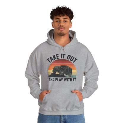 Catch Some Rays Vintage Retro Take It Out And Play Hoodie