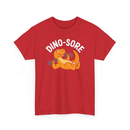 Gym Workout Dino Sore Exercise Fitness Boys Women Men T-Shirt