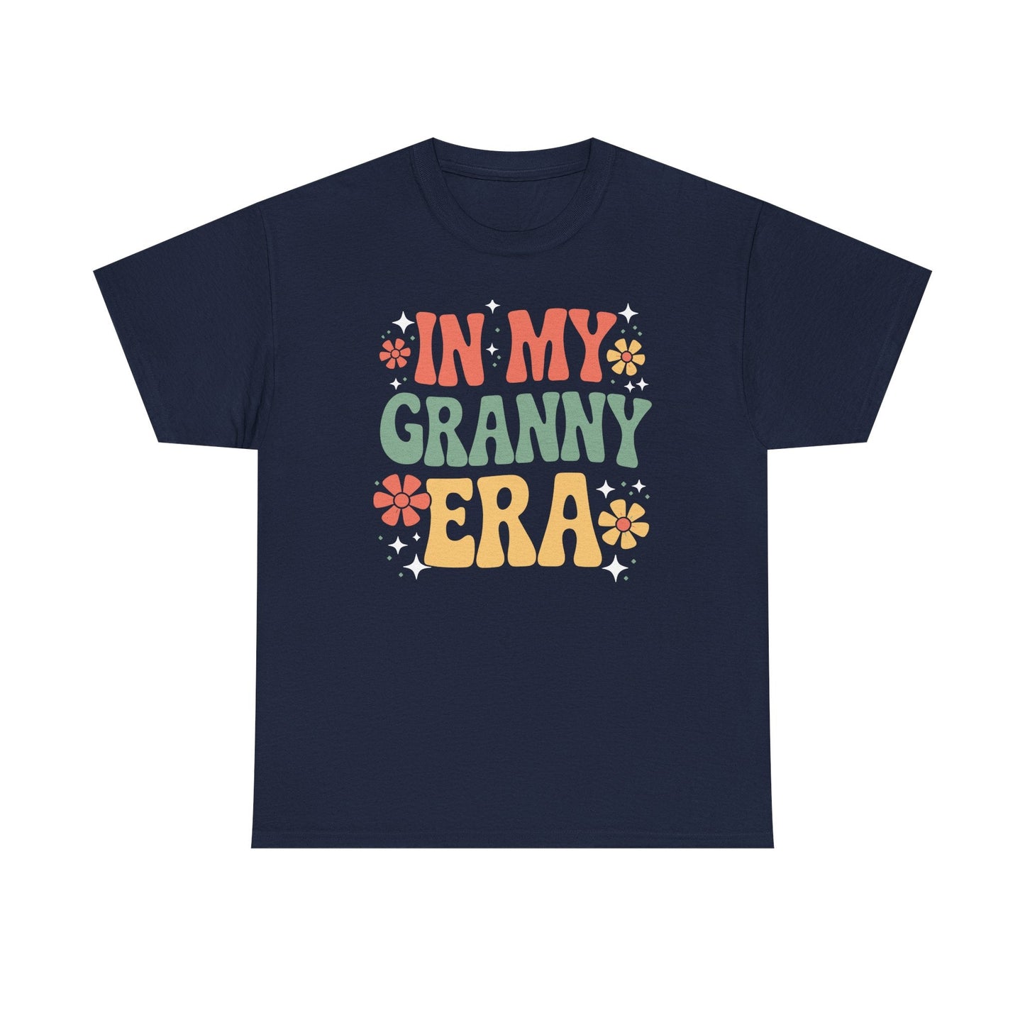 In My Granny Era Funny Sarcastic Groovy Retro Mothers Day T-Shirt