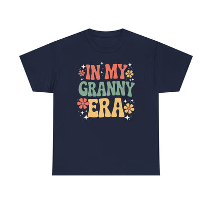 In My Granny Era Funny Sarcastic Groovy Retro Mothers Day T-Shirt