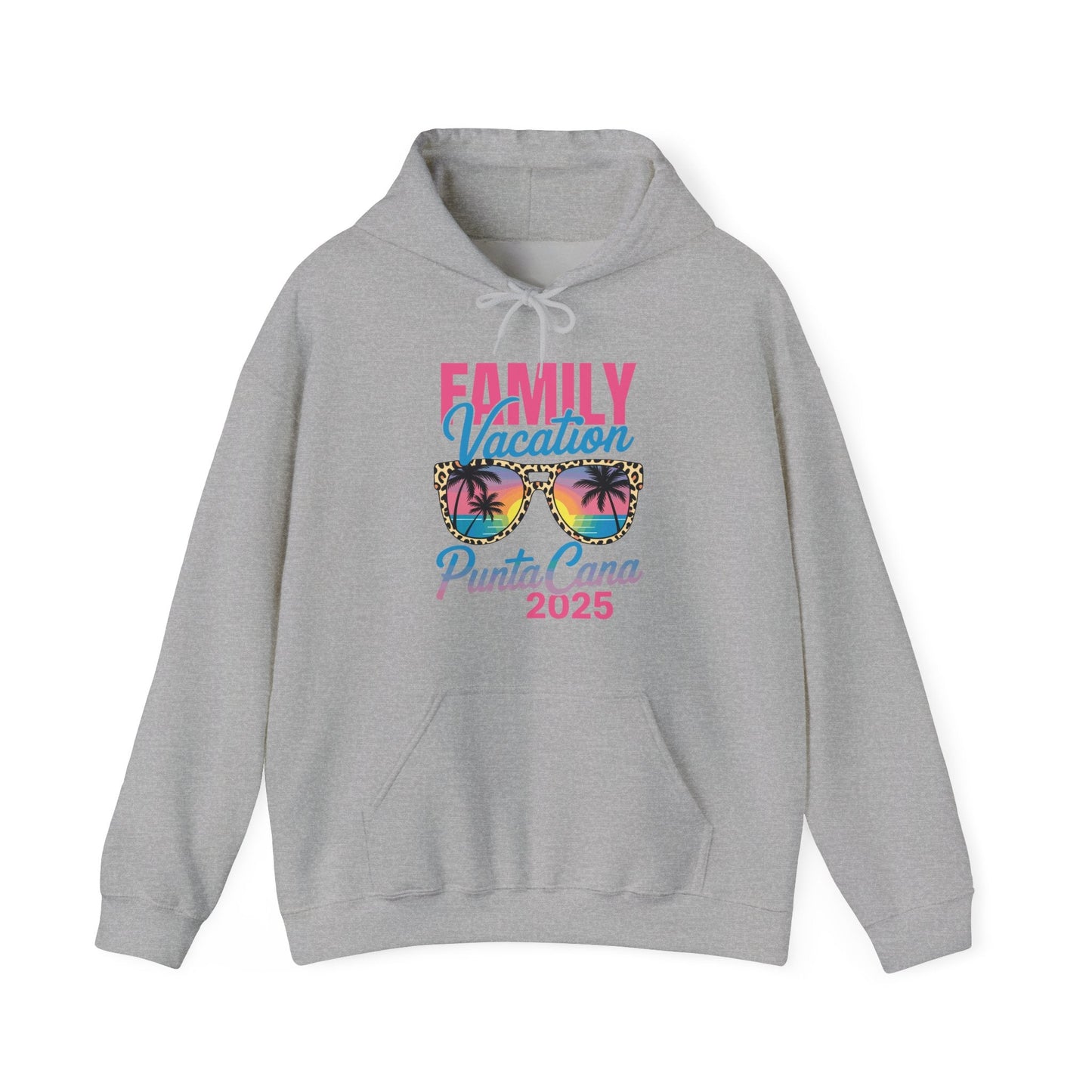Family Vacation Punta Cana 2025 Matching Holiday Summer Hoodie