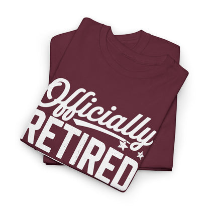 Funny Retirement 2026 Officially Retired Vintage Humor T-Shirt