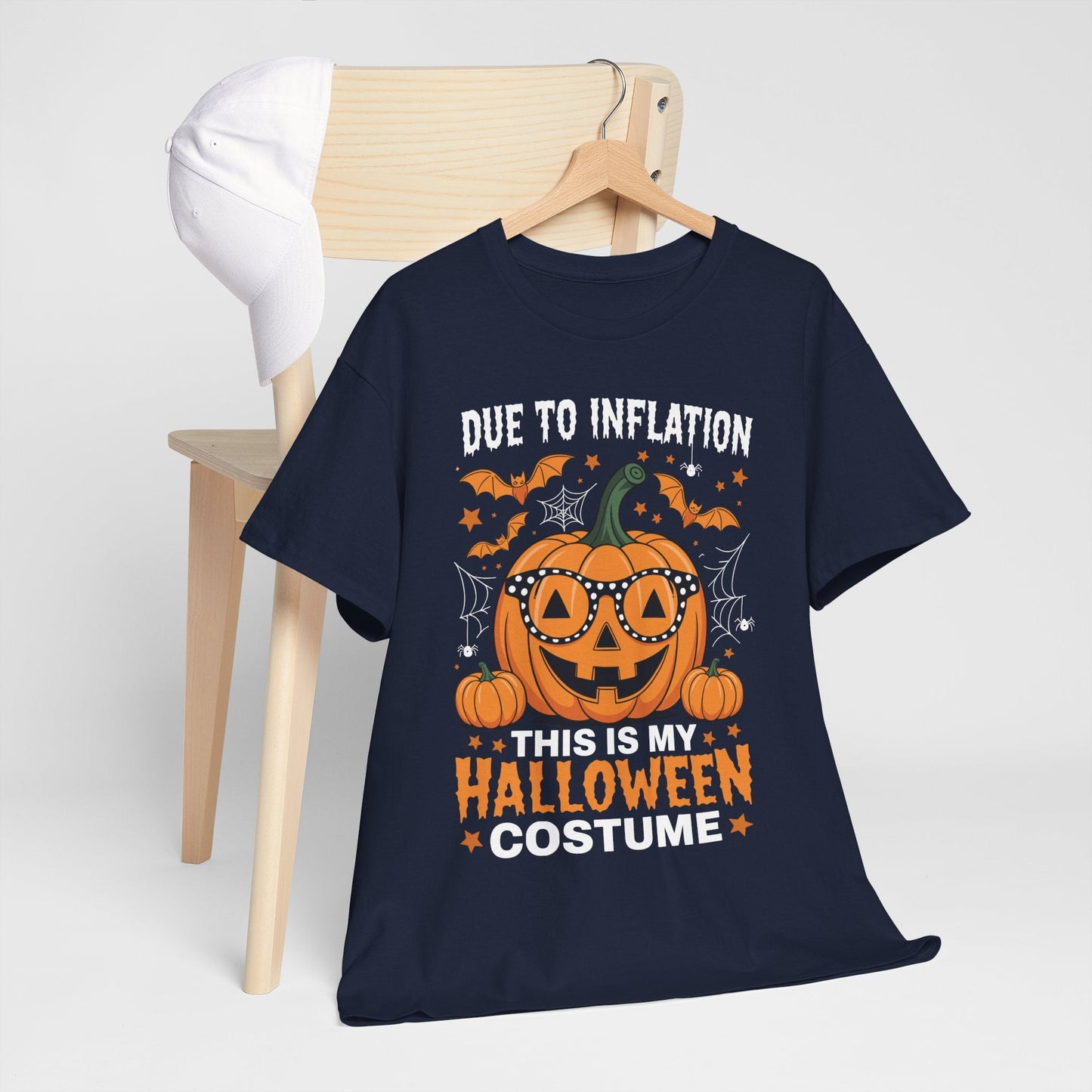 Pumpkin Halloween Costume Men Women Funny Halloween 2025 T-Shirt
