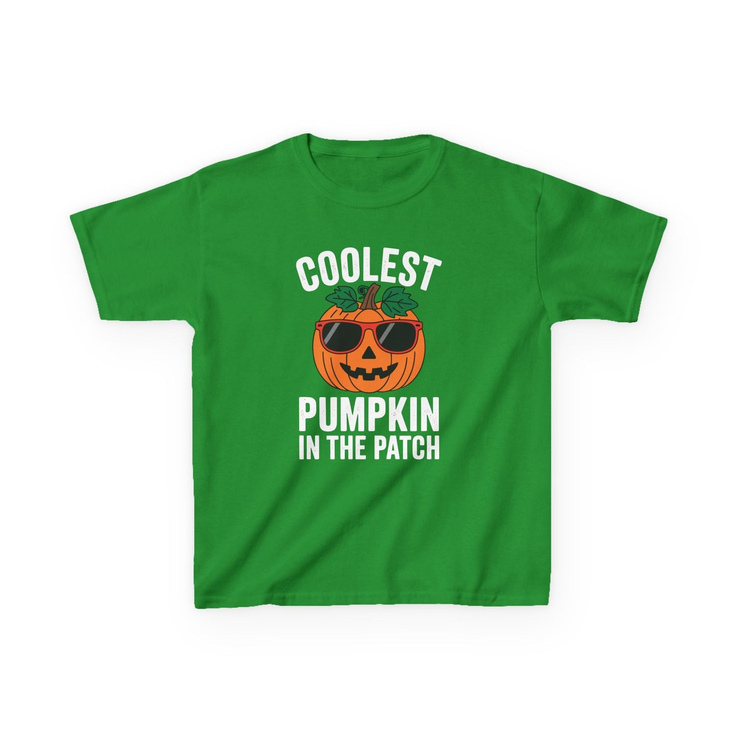 Kids Coolest Pumpkin In The Patch Halloween For Boys Girls T-Shirt