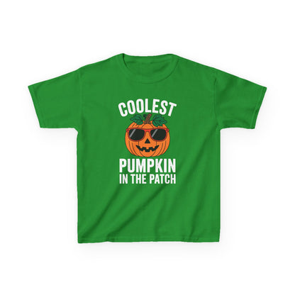 Kids Coolest Pumpkin In The Patch Halloween For Boys Girls T-Shirt