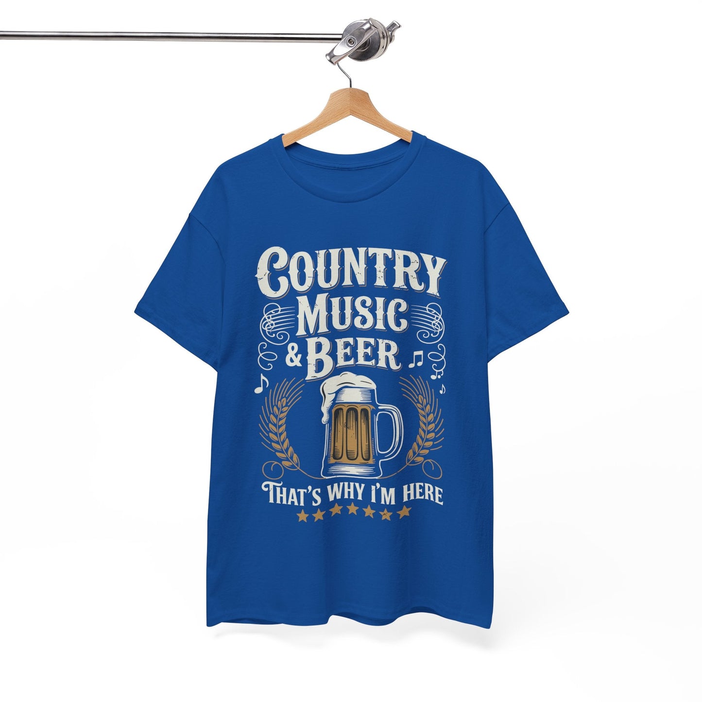 Vintage Country Music and Beer That's Why I'm Here Legends T-Shirt