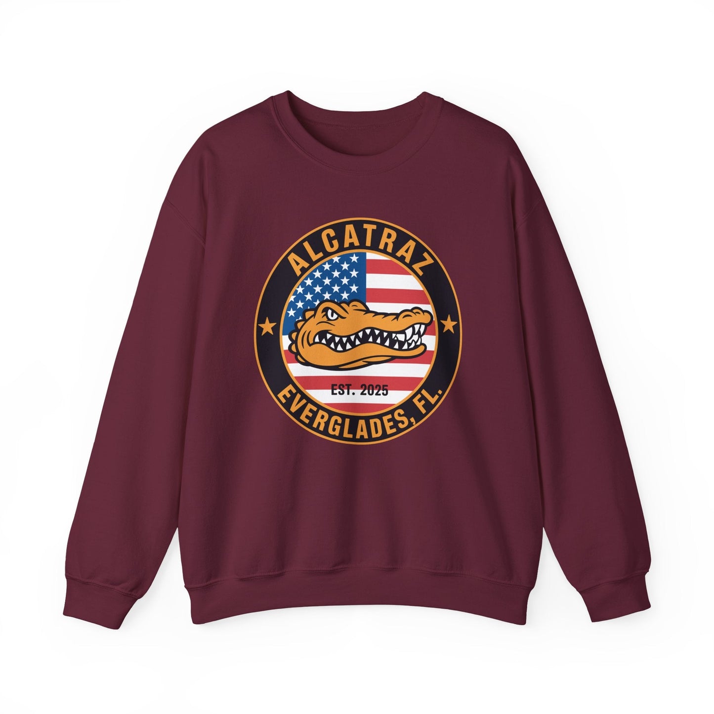 Retro Alcatraz Everglades FL EST 2025 Sweatshirt