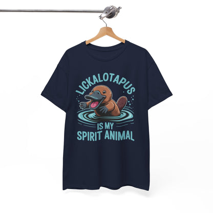 Vintage Funny Lickalottapus Is My Spirit Animal Lovers Meme T-Shirt