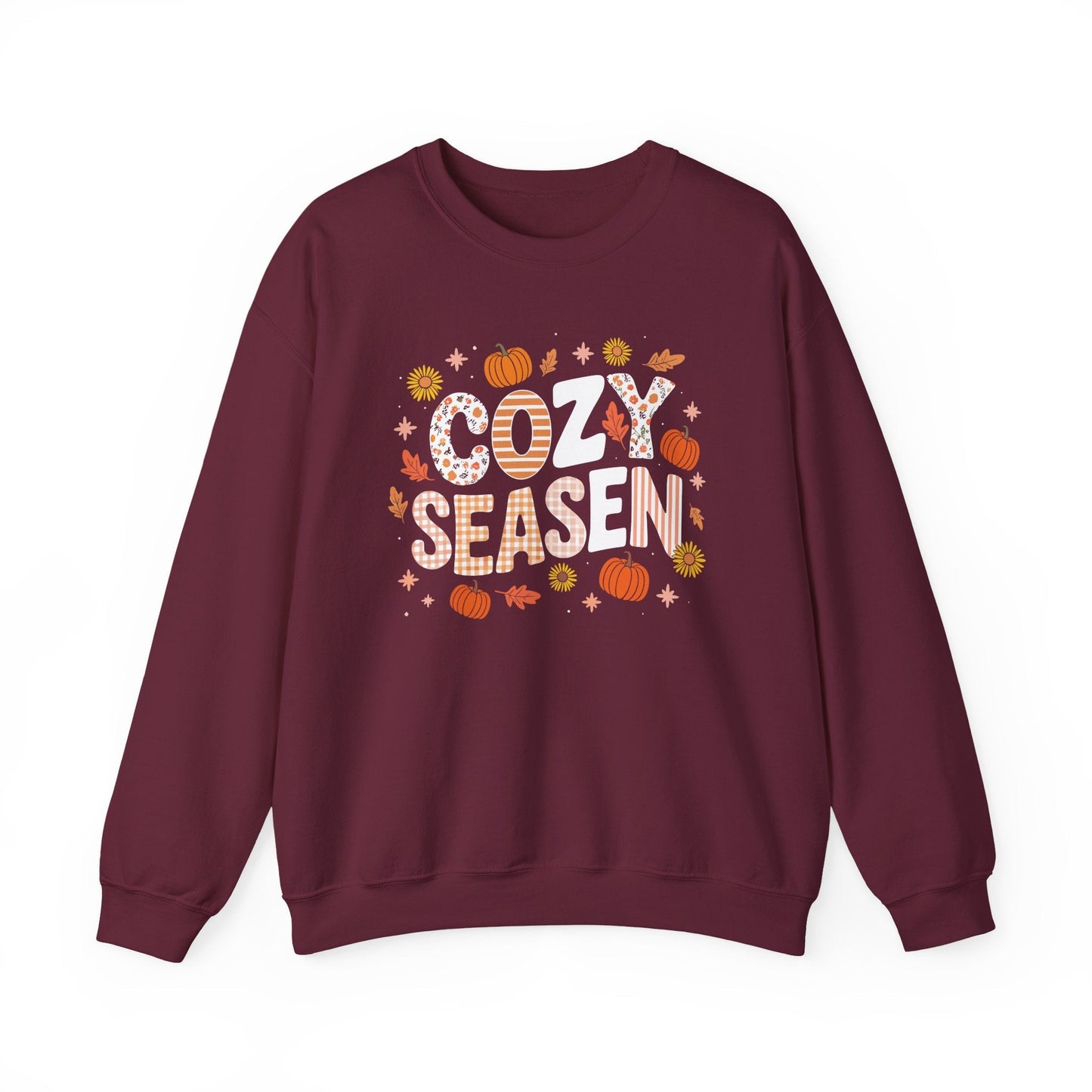 Season Autumn Fall Vibes Halloween Thanksgiving Pumpkin Sweatshirt
