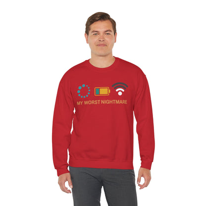 My Worst Nightmare Funny gifts for Gamers Sweatshirt