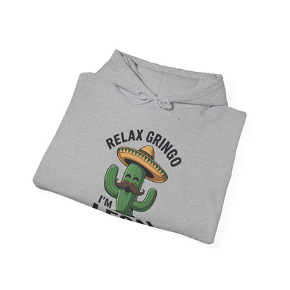 Funny Relax Gringo Im Legal Cinco De Mayo Mexican Immigrant Hoodie