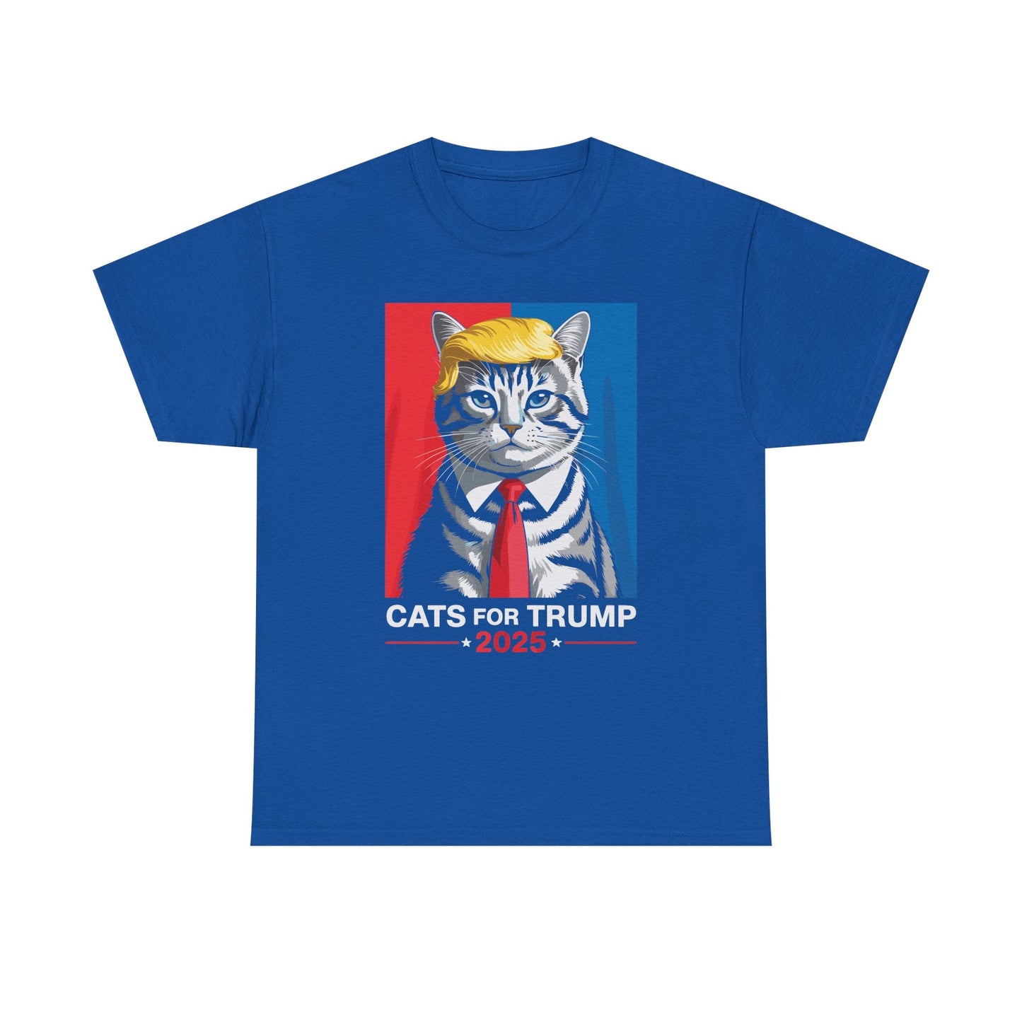 Cats For Trump 2025 Funny Tee For Vance Trump T-shirt