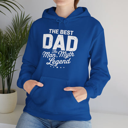 Dad The Man The Myth The Legend Men Papa Funny Father's Day Hoodie