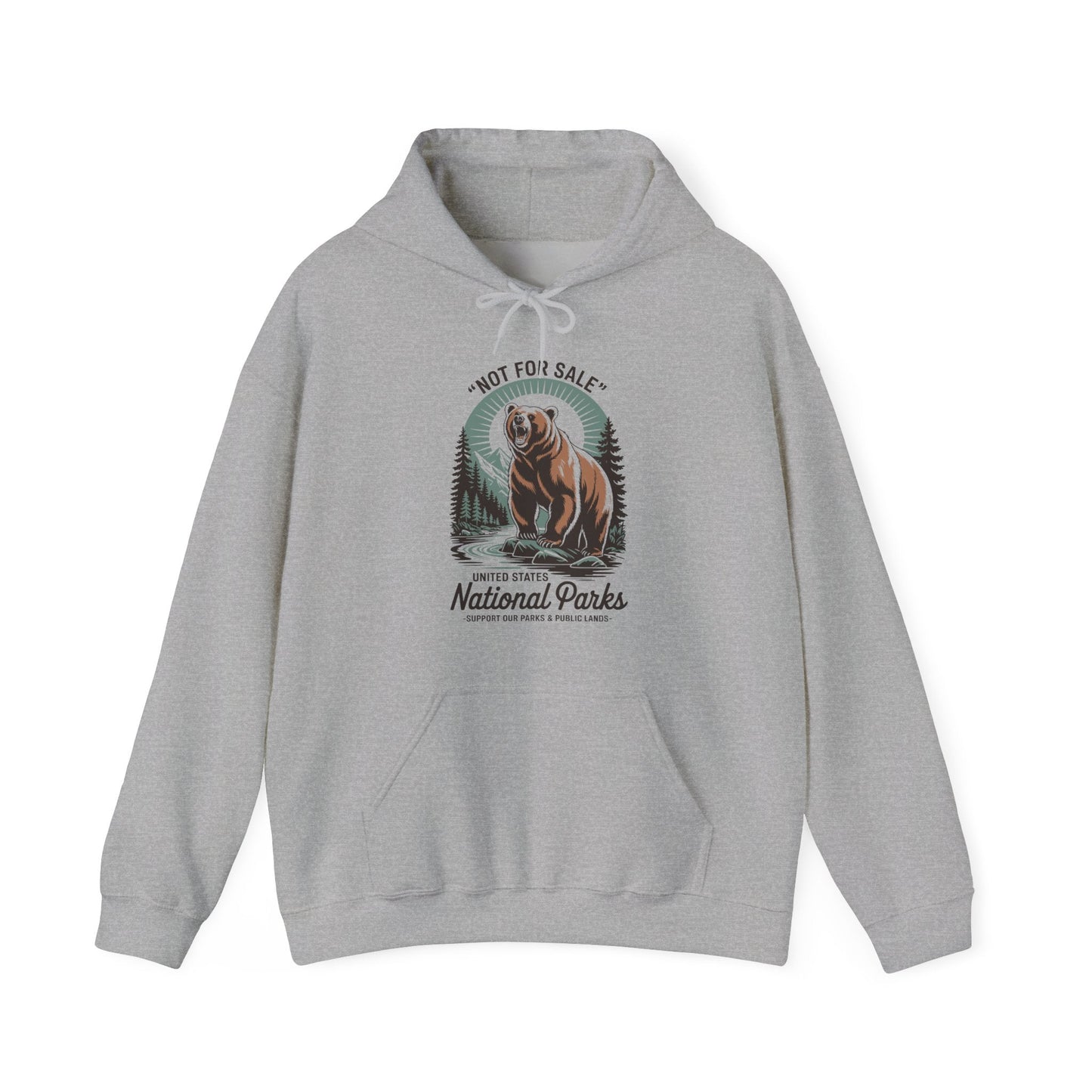 Not For Sale National Parks Support Our Parks & Public Lands Hoodie