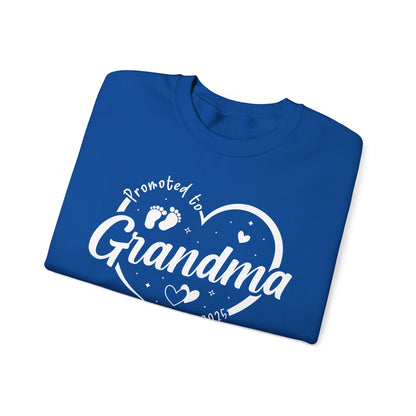 Promoted to Grandma Est 2025 Soon to be Grandma Mothers Day Sweatshirt