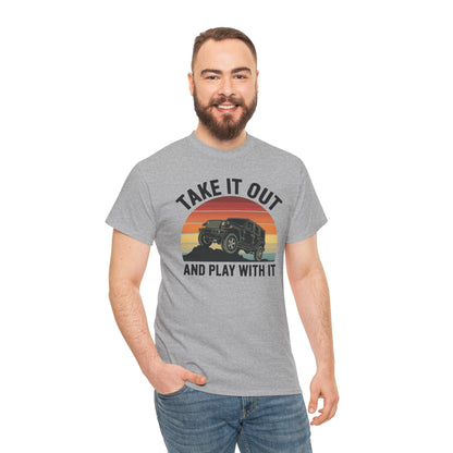 Catch Some Rays Vintage Retro Take It Out And Play T-Shirt