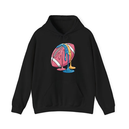 Football Drip For Lineman WR QB RB Ice Cream Sprinkles Hoodie