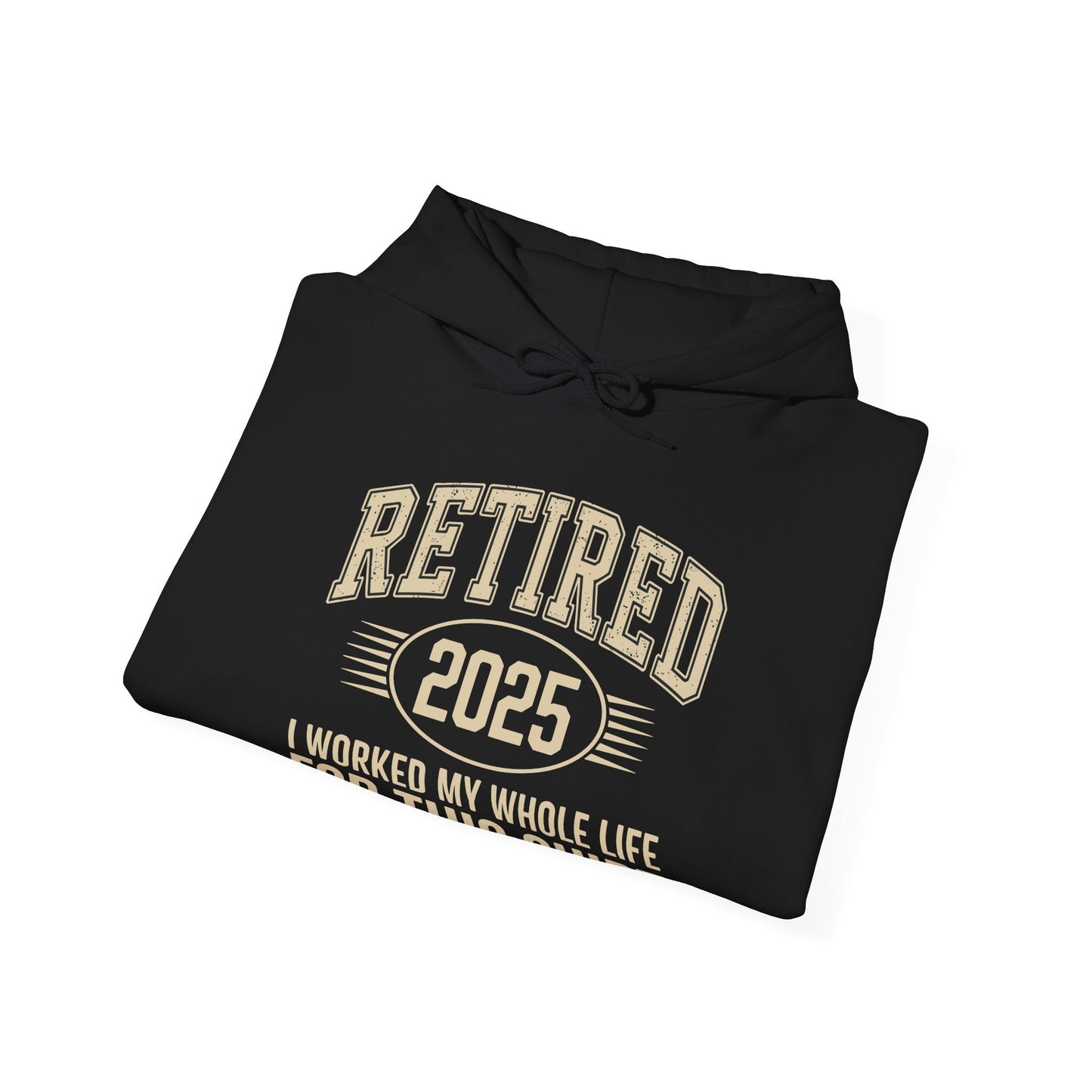 Retired 2025 Worked My Whole Life for This Hoodie