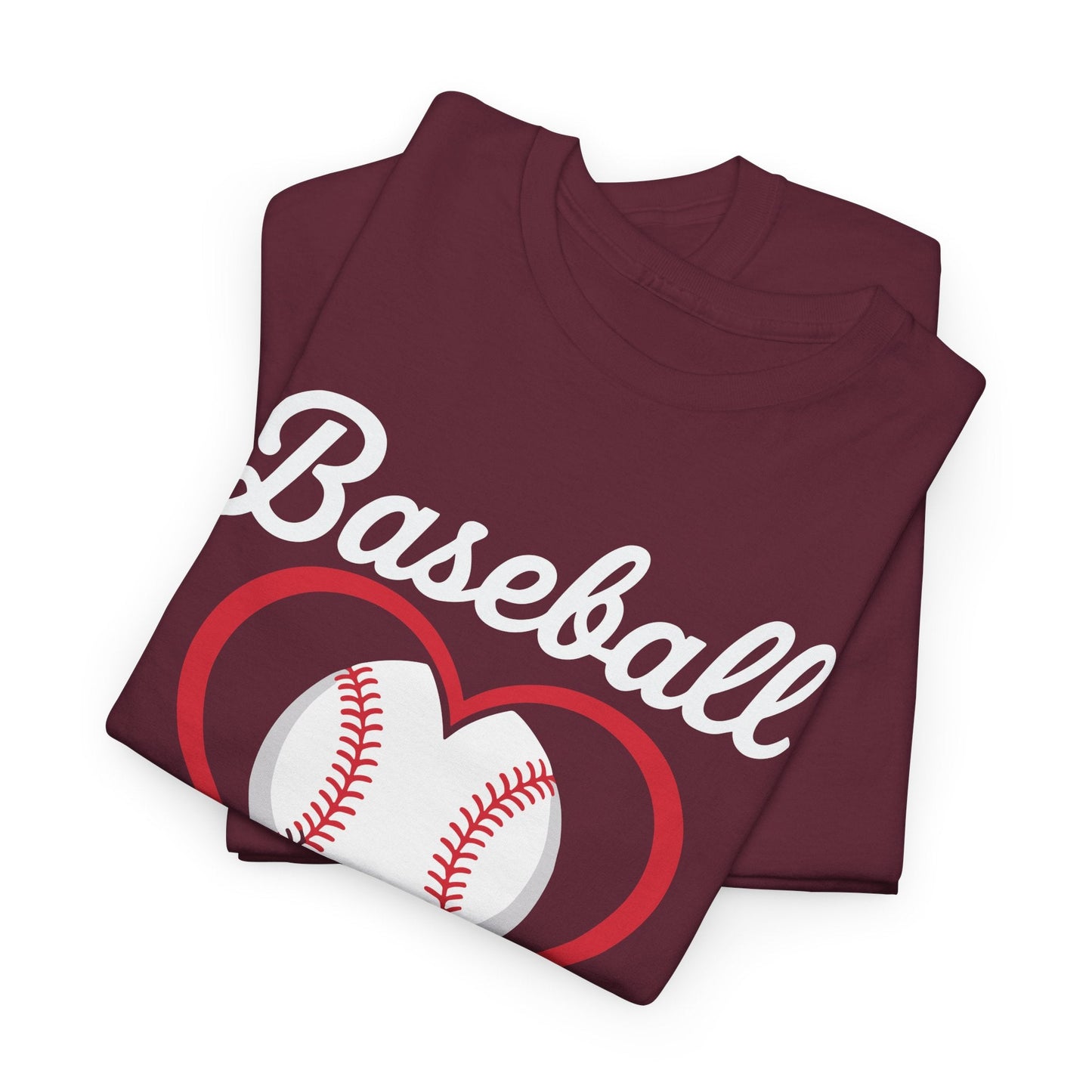 Baseball Grandma Shirt Women Baseball Heart Mothers Day T-Shirt