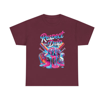 Baseball Drip For Boys Ice Cream Respect The Drip Baseball T-Shirt
