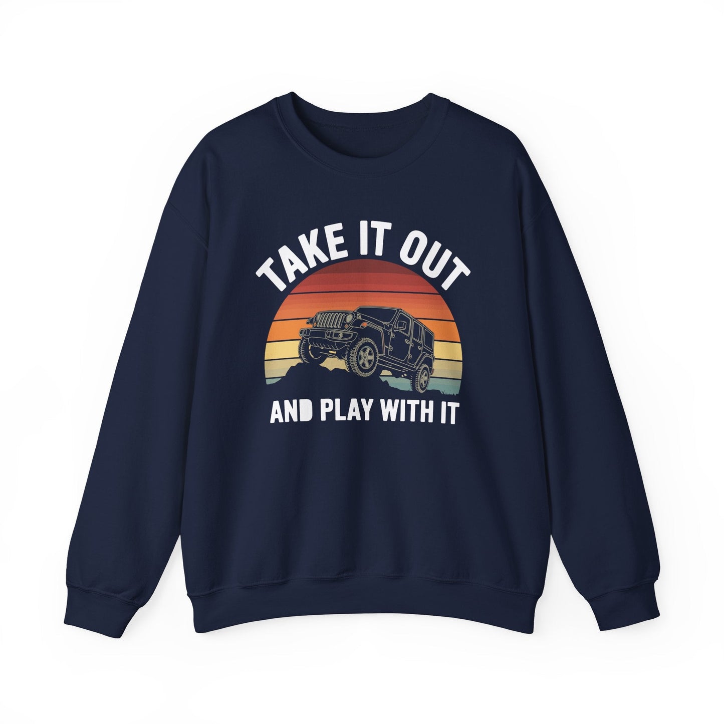 Catch Some Rays Vintage Retro Take It Out And Play Sweatshirt