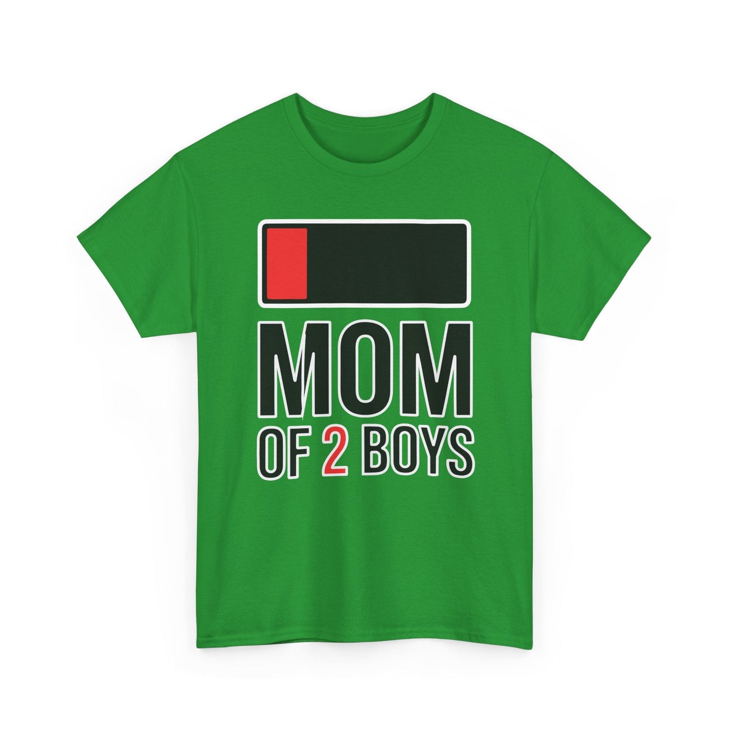 Mom of 2 Boys Gift from Son Mothers Day Birthday Women T-Shirt