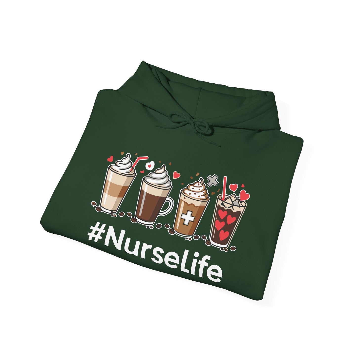 Nurse Life Funny Coffee Nurses Fuel Registered Nurse Medical Hoodie