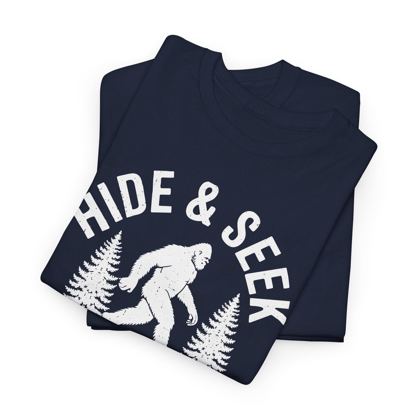 Bigfoot Hide And Seek World Champion Sasquatch Retro Vintage T-Shirt