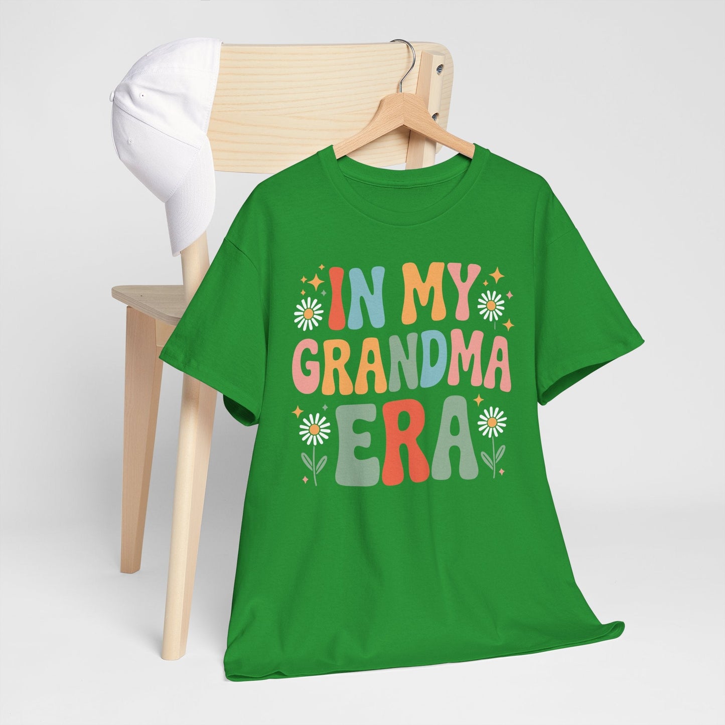 In My Grandma Era Funny Sarcastic Groovy Retro Mothers Day T-Shirt
