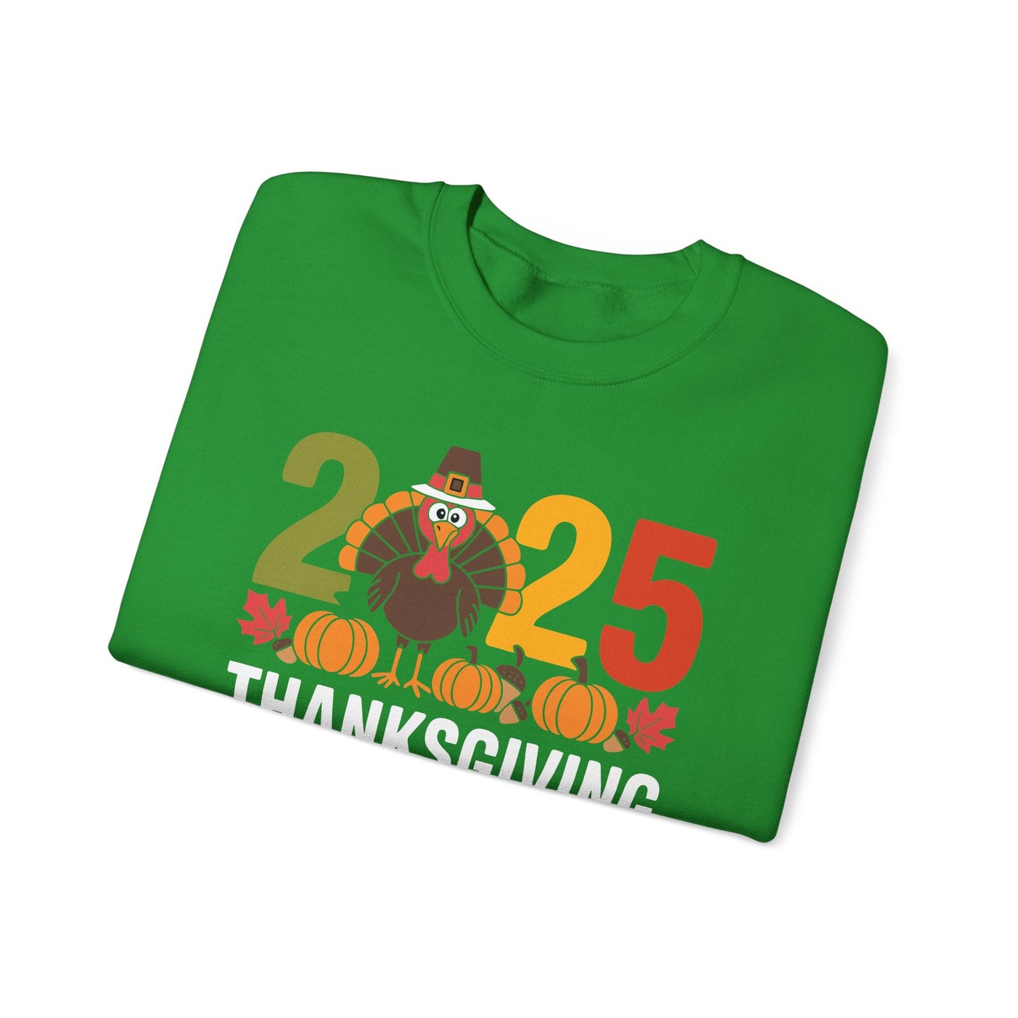 Family Thanksgiving 2025 Thanksgiving Crew Turkey Matching Sweatshirt