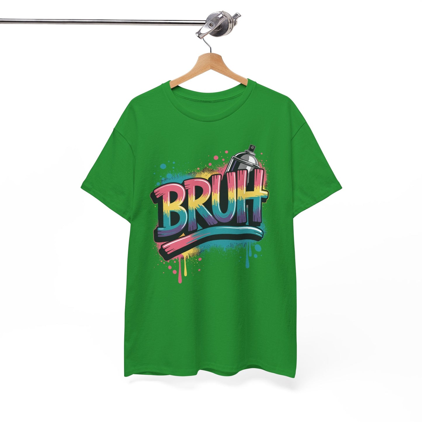 Bruh Graffiti Funny Saying Street Art Meme Men Boys T-Shirt