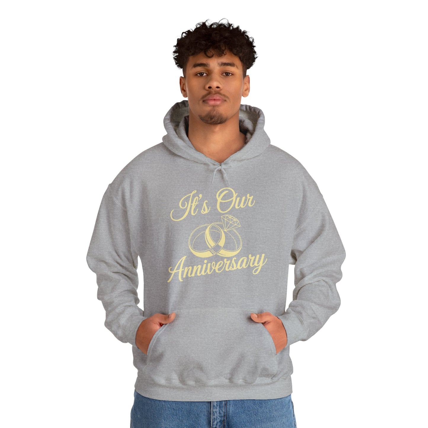 It's Our Anniversary Shirts for Married Couples Husband Wife Hoodie