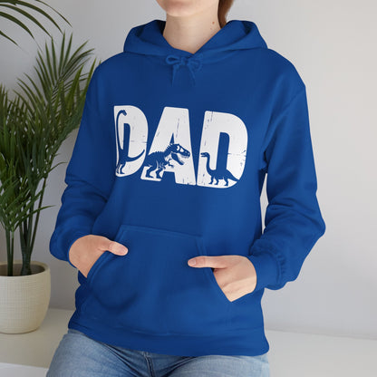 Dad Dinosaur Saurus Boys Girls Fathers Day Hoodie