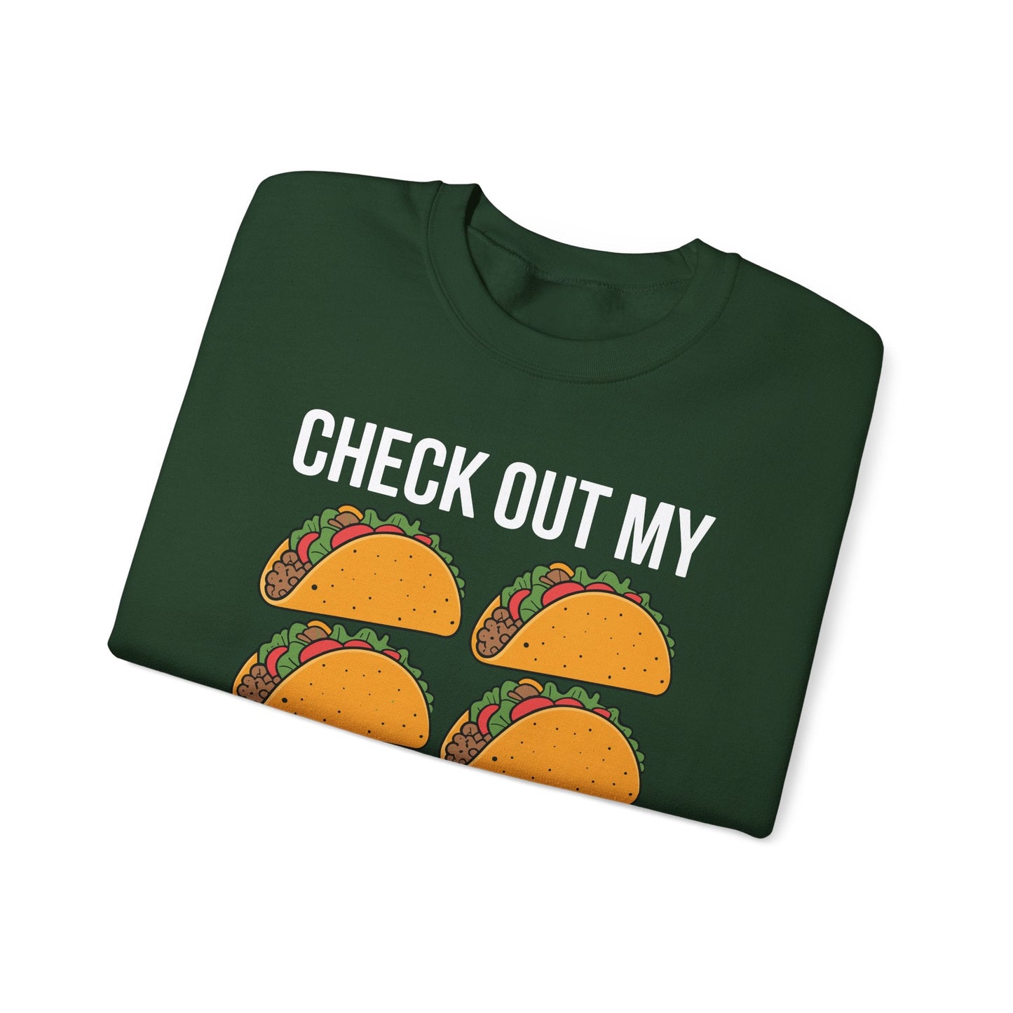 6 Pack Fitness Taco Funny Mexican Gym Top for Taco Lovers Sweatshirt