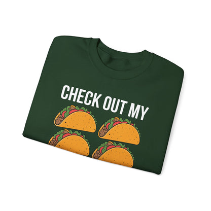 6 Pack Fitness Taco Funny Mexican Gym Top for Taco Lovers Sweatshirt